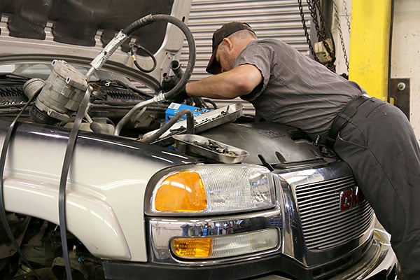 ASE mechanic at the auto care center in malad idaho