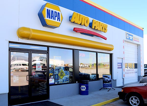 NAPA parts storefront, Malad Idaho